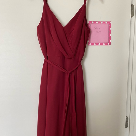 Red bridesmaid dress - Picture 3 of 3